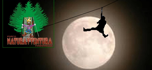 Martedì 1 Agosto: Percorsi avventura in notturna