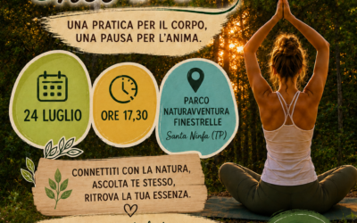 Yoga nel bosco e aperitivo