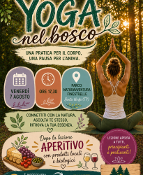 Yoga nel Bosco venerdì 7 agosto